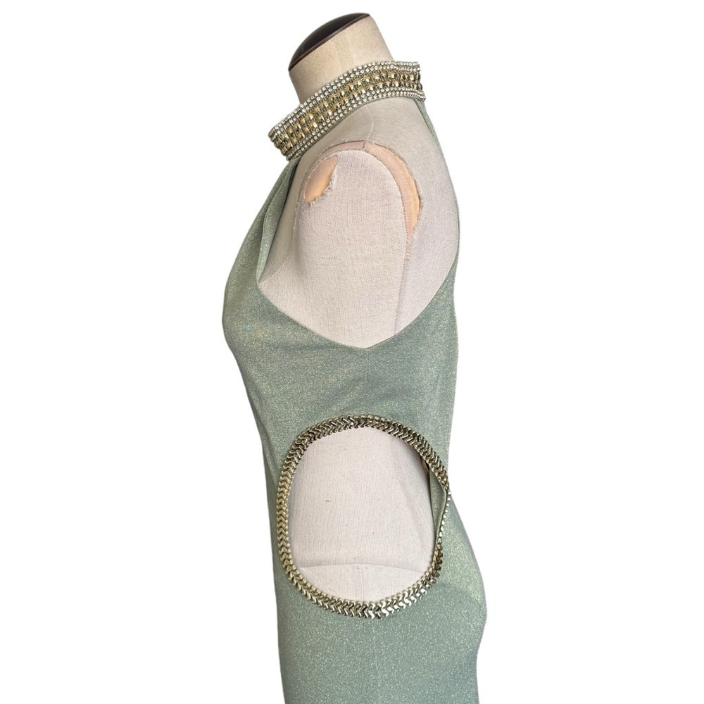 Bronx and Banco Runway X REVOLVE Nefertiti Gown in Menthol Large - Picture 11 of 17